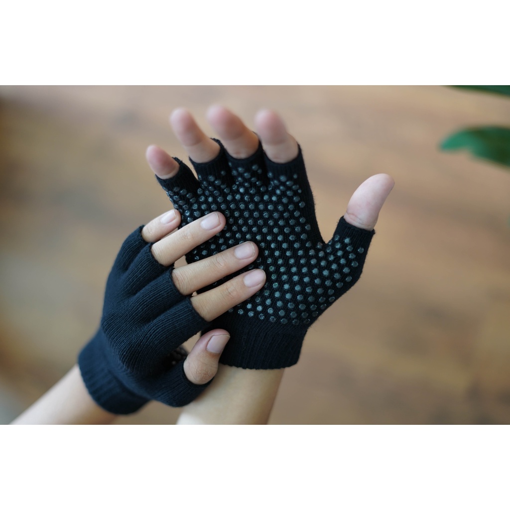 Yoga Fingerless Yoga Gloves Murah Sarung Tangan Yoga / Sarung Tangan Yoga Murah / Sarung Tangan Yoga Anti Slip