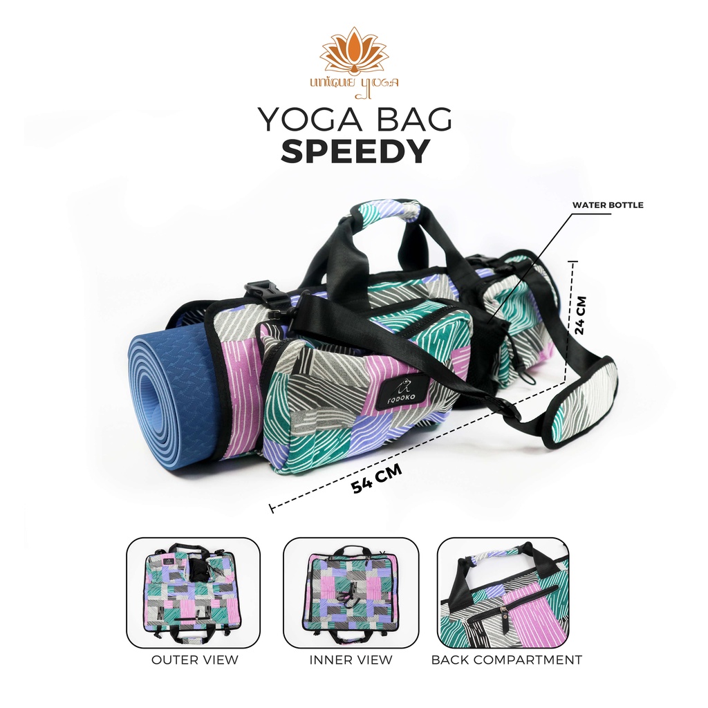 Speedy Yoga Bag Mat / Carry Bag Mat / Speedy Yoga Bag / Tas Yoga Murah / Tas Matras Murah / Yoga Bag Mat Motif / Tas Untuk Matras