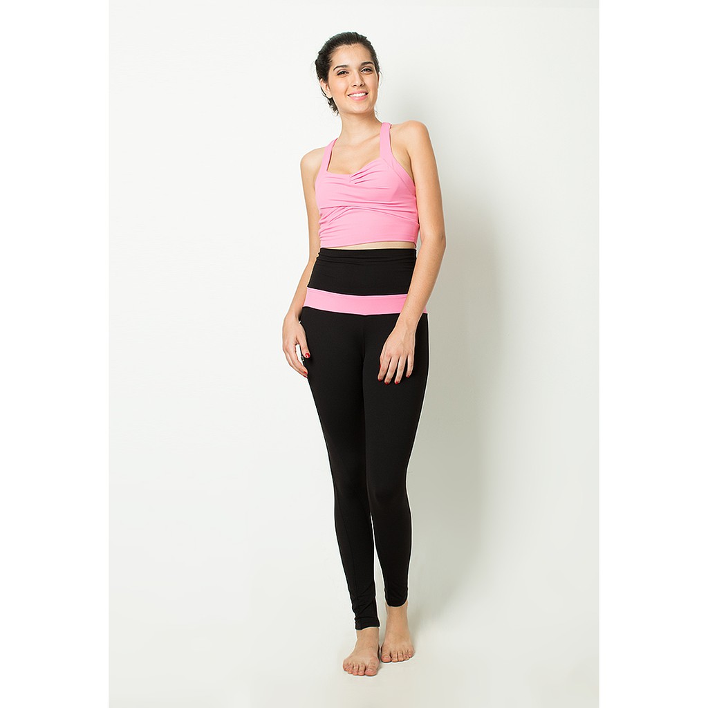 Sport Bra / Bra Senam Yoga Denlus DL 96051 Pink / Bra Sport DL 96053 Pink Tua