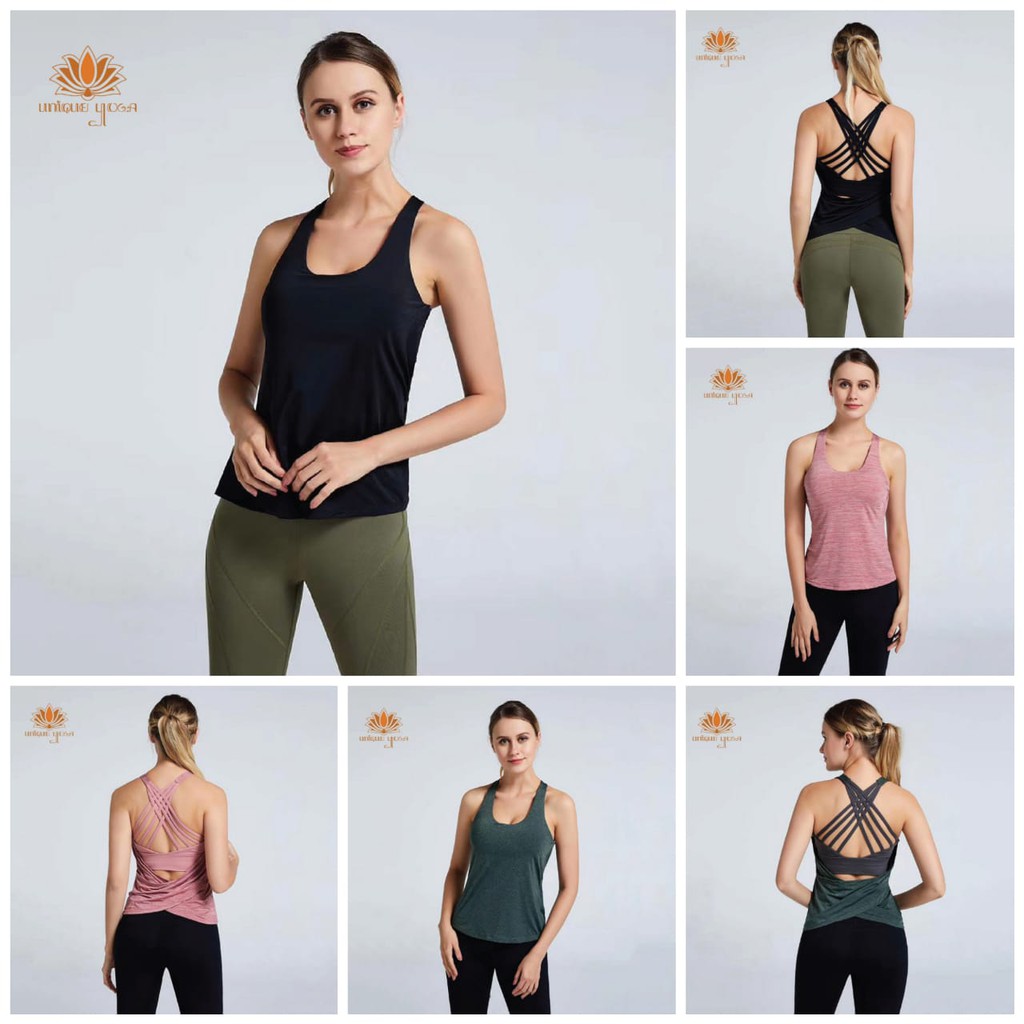 Baju olahraga wanita terbaru / Top vania with inner YW035 termurah / Baju Olahraga Wanita / Baju Yoga Terlaris