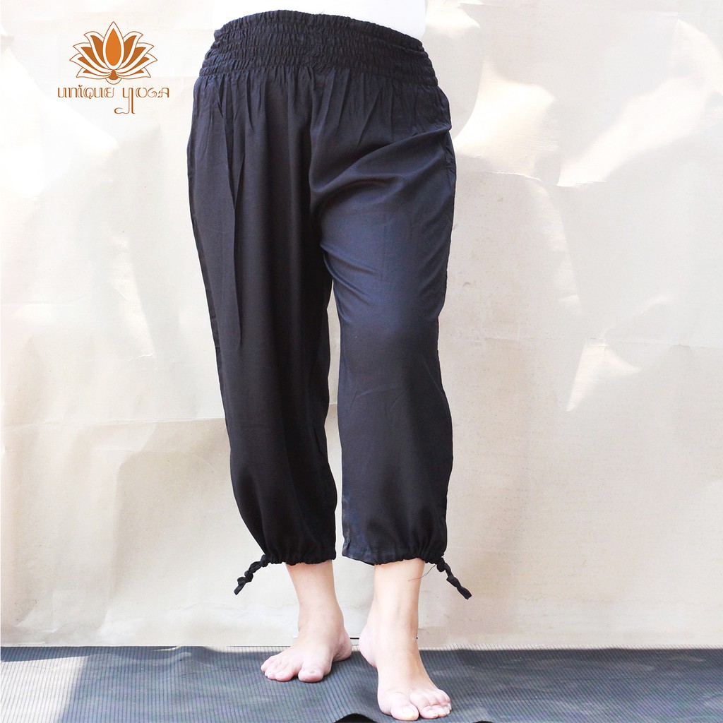 Harem Yoga Pants Medium Tali / Yoga Pant Karma Medium Tali / Celana Yoga Wanita / Celana Senam Wanita