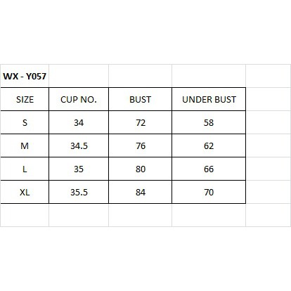 Sport Bra Senam Yoga Pilates / Bra Olahraga Vania Biru WX-Y057 / Atasan Senam Wanita / Sport Bra Murah / Sport Bra Wanita