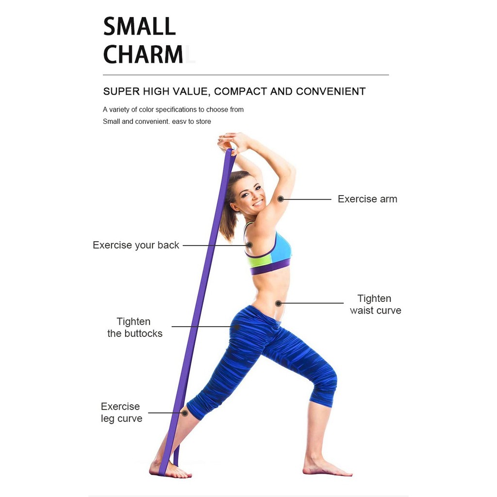 loop elastis resistance band / karet elastis yoga fitness gym / latex pull up resistance band fitness / Resistance Loop