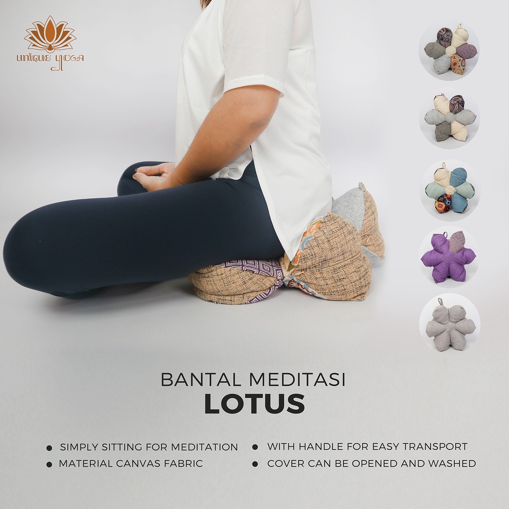 Bantal Meditasi Lotus / Bantal Yoga / Bantal Meditasi Terbaru / Bantal Meditasi Murah / Bantal Alas Duduk Yoga / Bantal