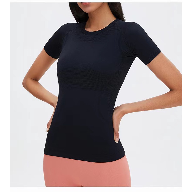 Baju Kaos Olahraga Senam Yoga Bodycon Body Fit / Top Wanita Murah / Kaos Olahraga Wanita / Baju Gym Wanita / Top Yoga Vania MS0102
