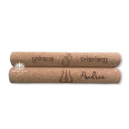 Matras Yoga / Rubber Mat Cork / Rubber Mat Serbuk Kayu/ Matras Senam Pilates Yoga / Cork Yoga Mat / Alas Matras Studio Y