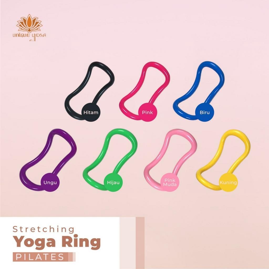 Stretching Circle Yoga Pilates Murah / Yoga Magic Ring Pilates Latihan Kebugaran / Ring Stretching Work Out