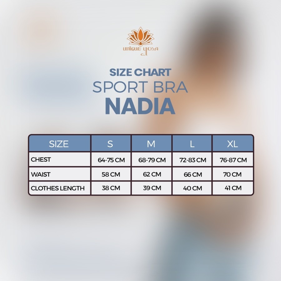 Sport Bra Nadia / Top Crop Backless