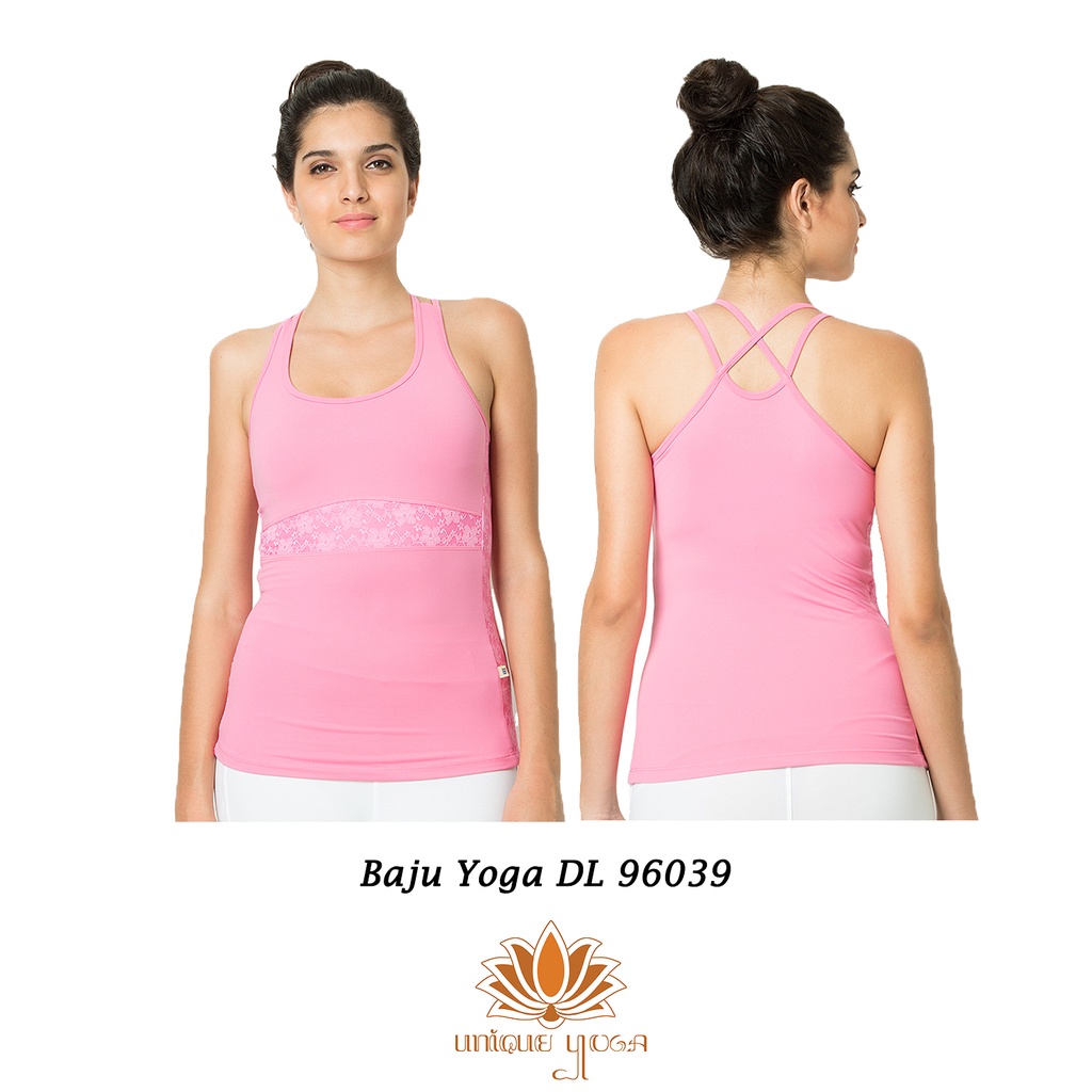 Baju Yoga / Baju Sport / Baju Gym / Baju Senam Zumba DL 96039 / Pakaian Olahraga Wanita / Baju Yoga Murah / Baju Senam