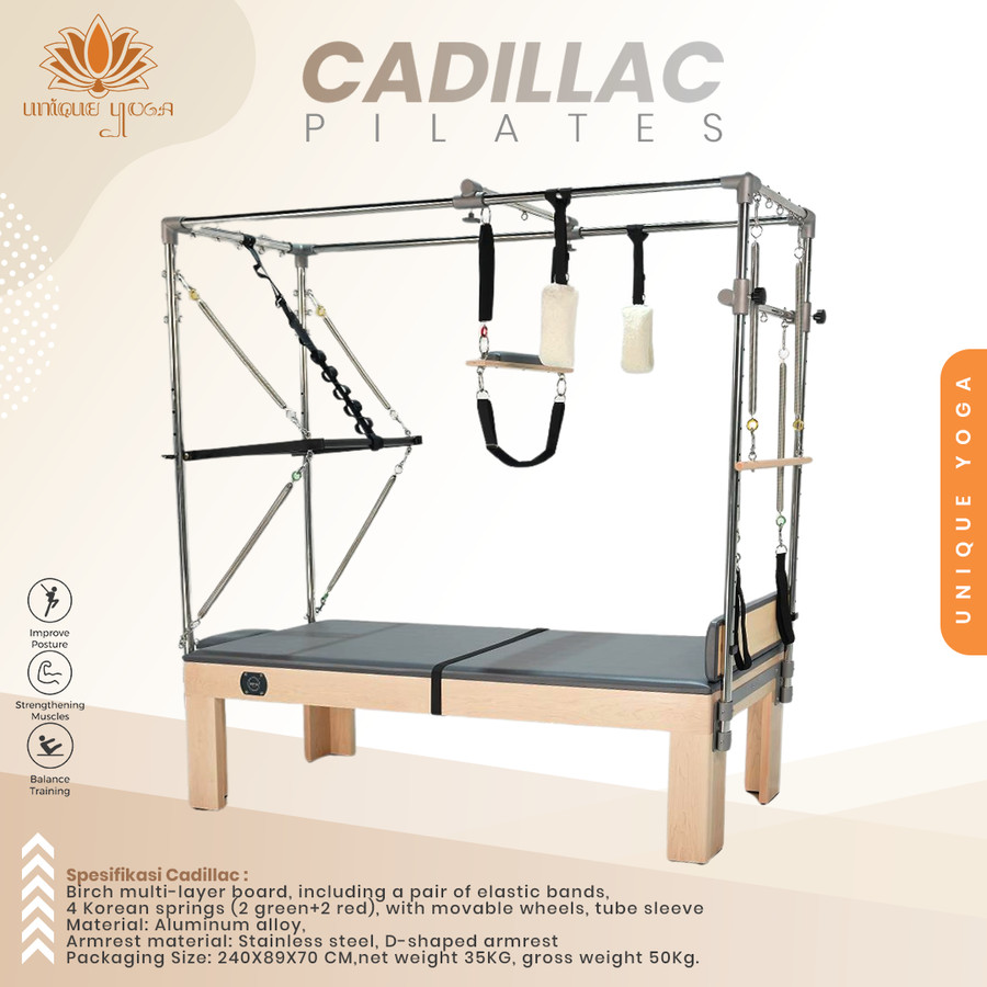 Cadillac Pilates / Pilates Cadillac / Alat Pilates Cadillac / Unique Cadillac Pilates