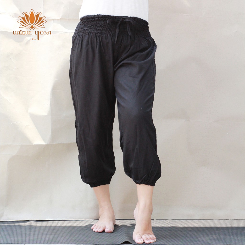 Harem Pants Karma Medium Karet / Celana Yoga Karma Medium Karet / Celana Yoga Wanita / Celana Senam Wanita