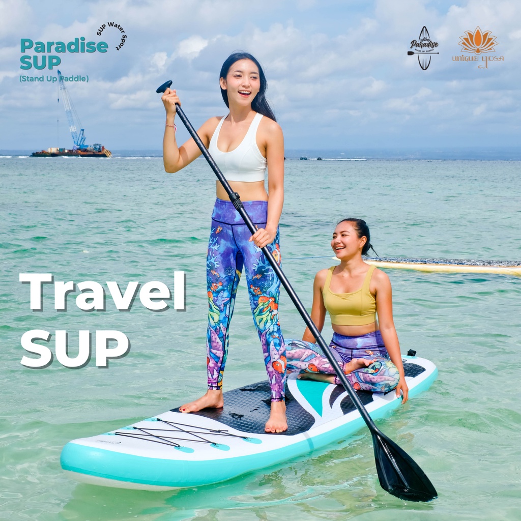 Perahu Selancar Karet / Paddle Board / Stand Up SUP Board Inflatable With SUP Accessory Carry Bag / Papan Paddle Yoga