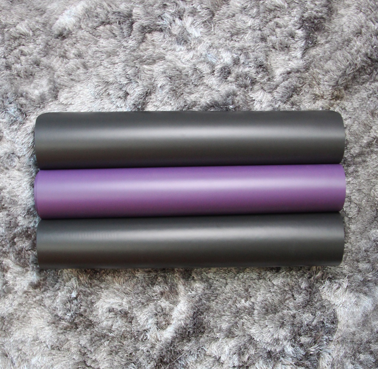 Yoga Mat Premium Rubber Solid Polos Bisa Custom Nama / Matras Yoga Premium Solid Limited Stock 