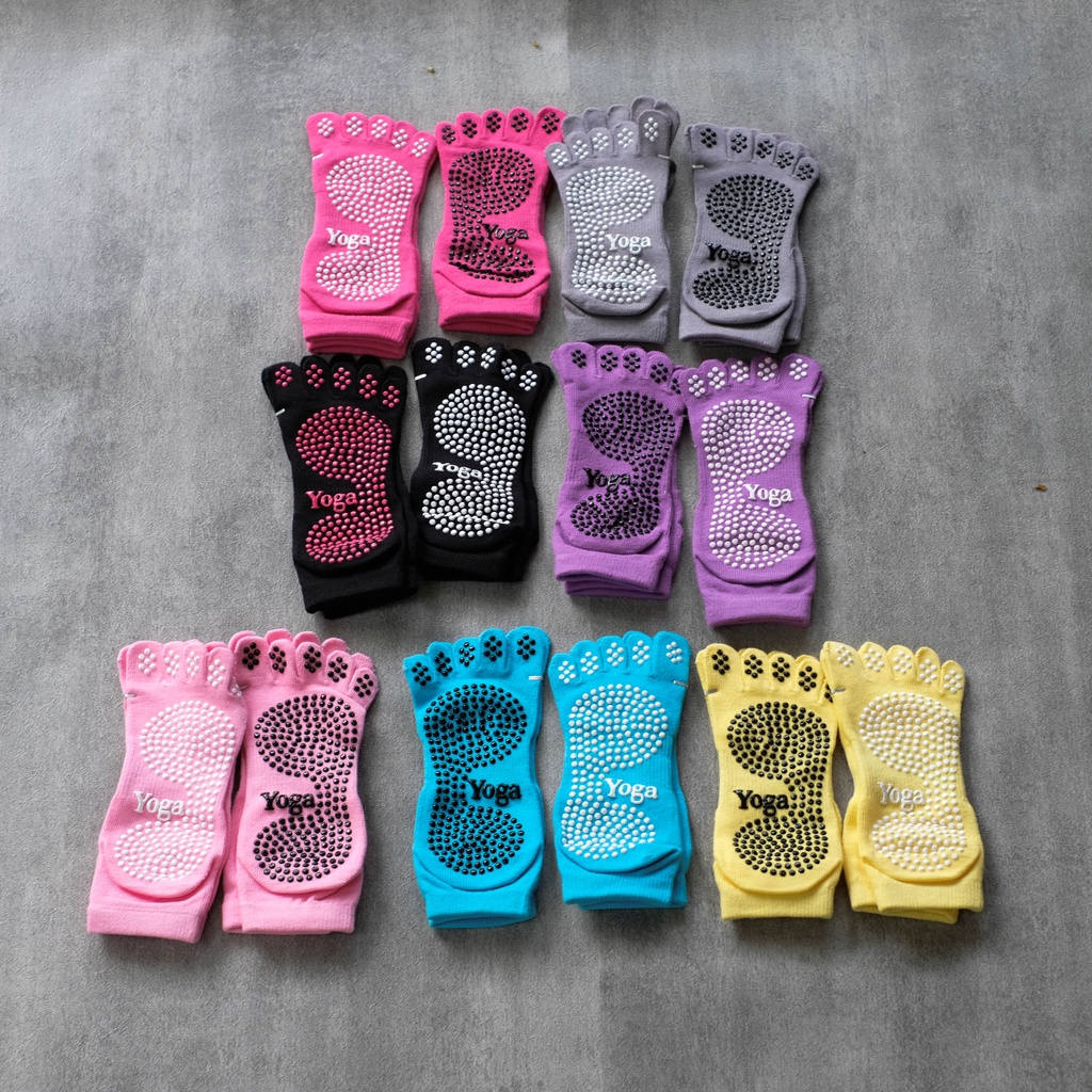 Kaos Kaki Yoga Murah Berkualitas / Yoga Shock Anti Slip / Kaos Kaki Yoga Murah / Jual Kaos Kaki Yoga / Kaos Kaki Yoga