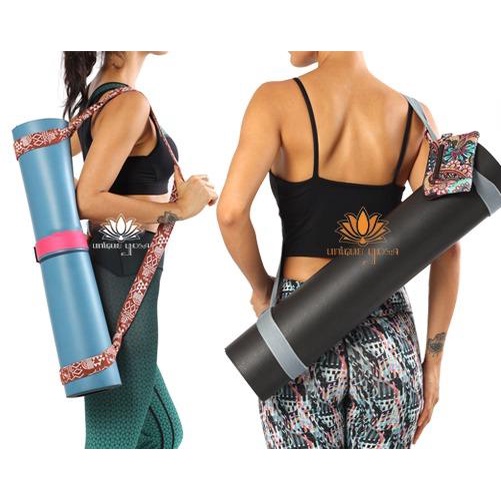 Yoga Strap Multifungsi / Dompet Yoga Murah / Set Tali Yoga & Dompet / Strap Yoga Murah / Strap Matras Yoga 