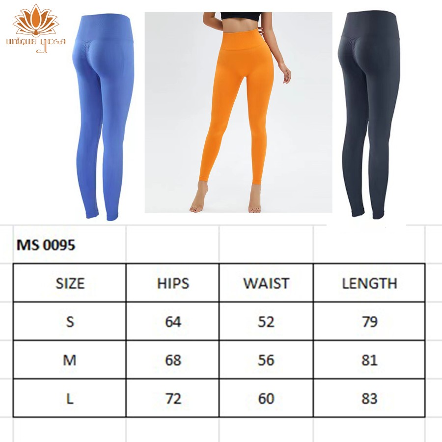 Satu Set Legging & Top Yoga Panjang / Setelan Olahraga Yoga Wanita / Legging Vania MS 0095 / Top Long Sleeve Yoga Vania