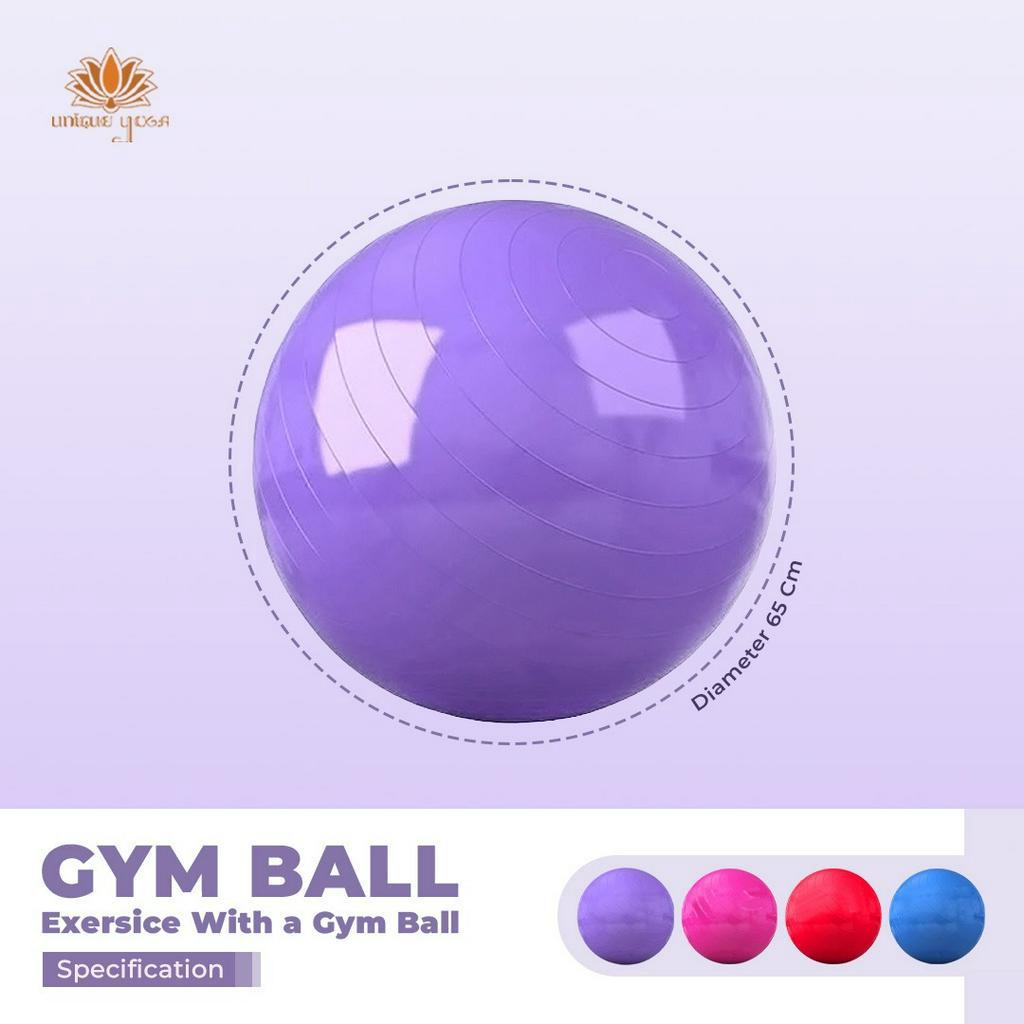 Bola senam yoga / Gym ball yoga murah / Bola Yoga Ibu Hamil / Fitness Gym Ball / Gym Ball Yoga Pilates / Gym Ball Yoga