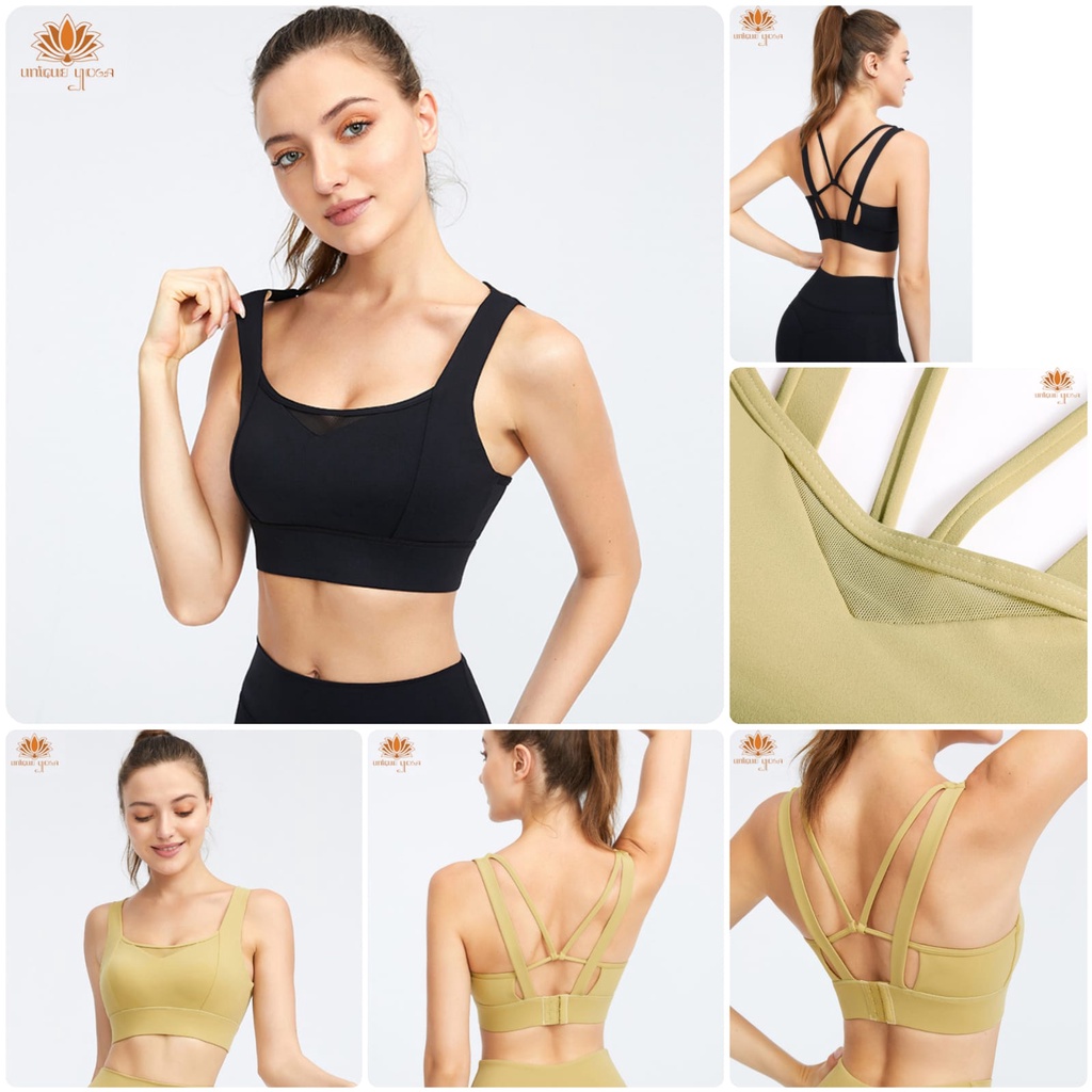 Sport Bra High Impact Dry Fit Senam Olahraga Yoga Fitness Running / Bra Yoga Terbaru WX 090 / Sport Bra High Quality