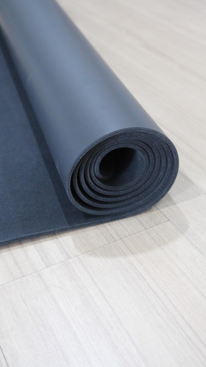 Yoga Mat Premium Rubber Solid Polos Bisa Custom Nama / Matras Yoga Premium Solid Limited Stock 