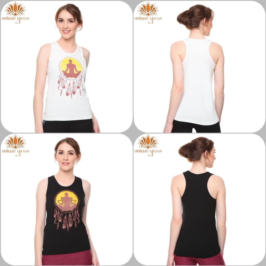Baju Kaos Yoga / Tshirt Buddha Soul / Kaos Olahraga Murah