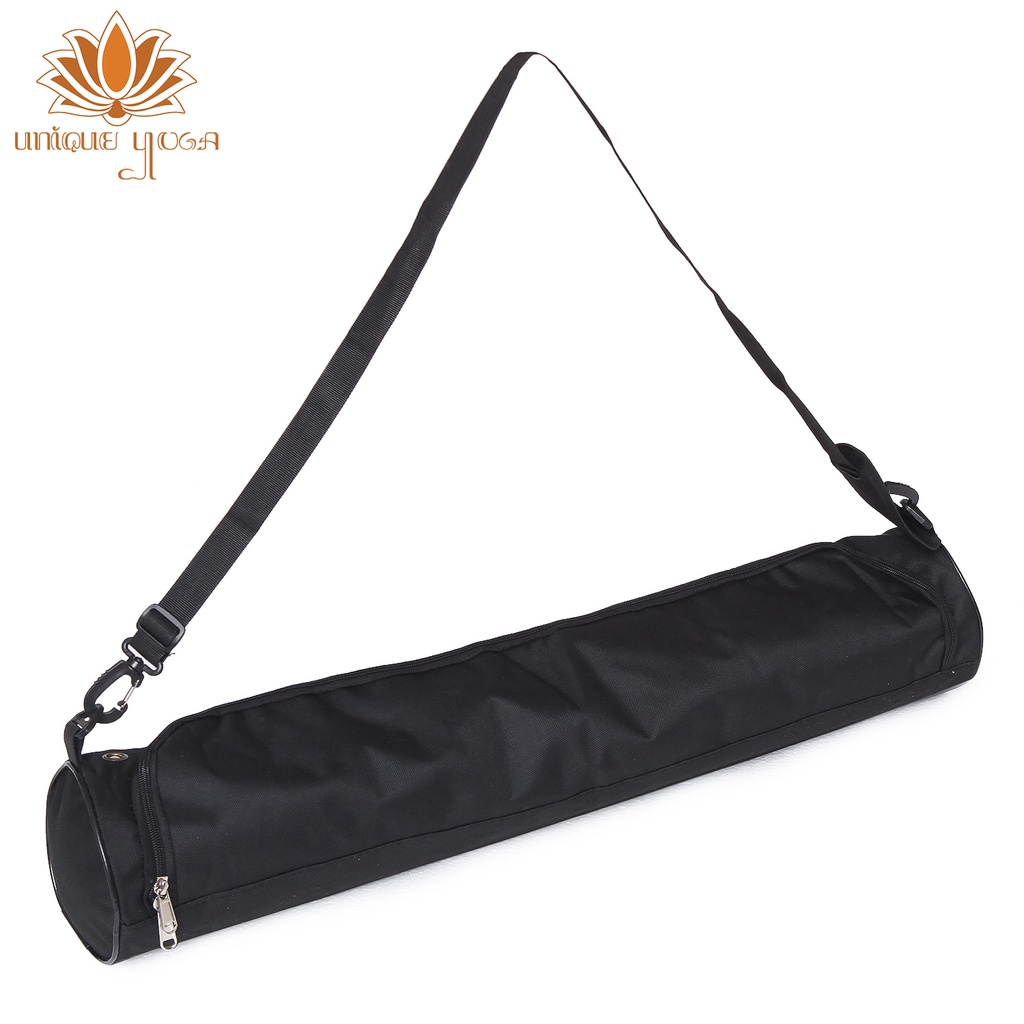 Matras Yoga Premium Align / Yoga Mat Premium Align Rubber / Yoga Mat Align + Tas Premium Hitam 