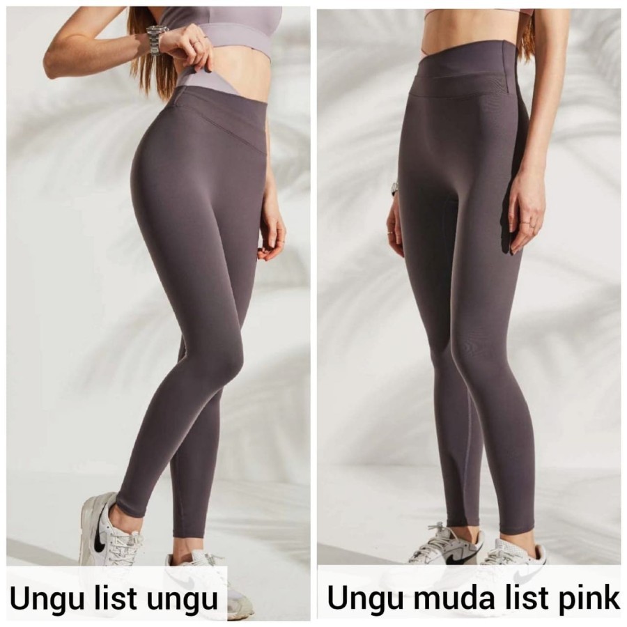 Legging Sports Wanita Panjang / Celana Legging Senam Fitness CK 1121 / Celana Panjang Olahraga Yoga / Legging Wanita Murah
