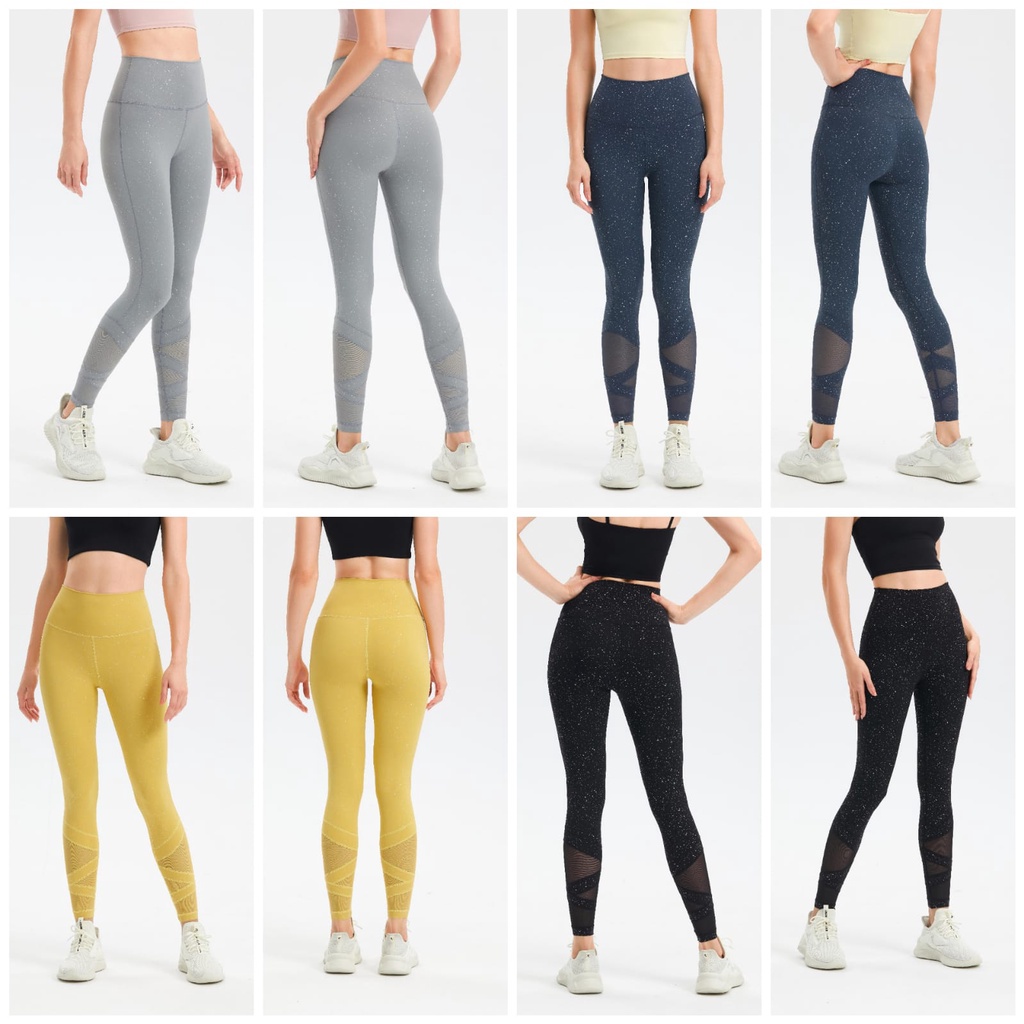 Celana Legging Olahraga Highwaist / Legging Vania KF 1539 / Celana Senam Yoga Vania Gym Fitness Running / Legging Zumba