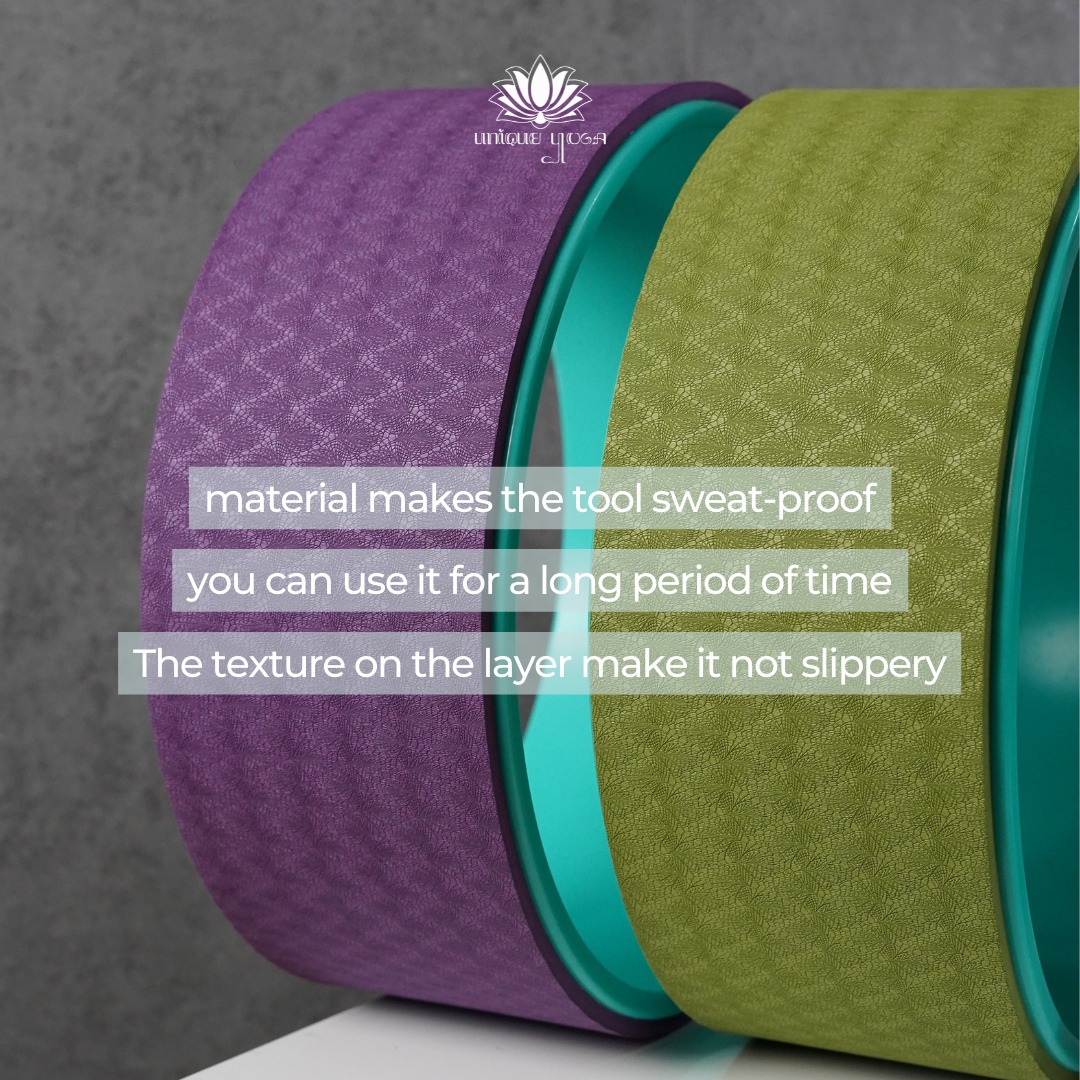 Yoga Wheel TPE / Wheel Yoga Roller For Back Bends / Yoga Wheel Termurah Jakarta