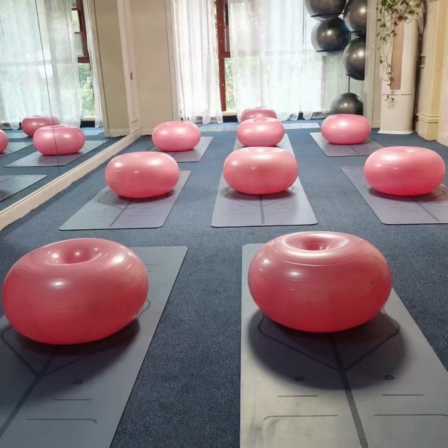 Gym Ball / Bola Donat Pilates / Bola Donat Yoga / Bola Yoga Pilates Gym Fitness / Yoga Ball Murah / Gym Ball Donut