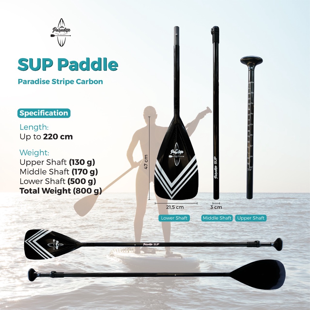 Dayung Perahu Karet / Dayung Paradise Murah / SUP Paddle Paradise / Dayung Paddle Murah / Dayung SUP Board / SUP Paddle