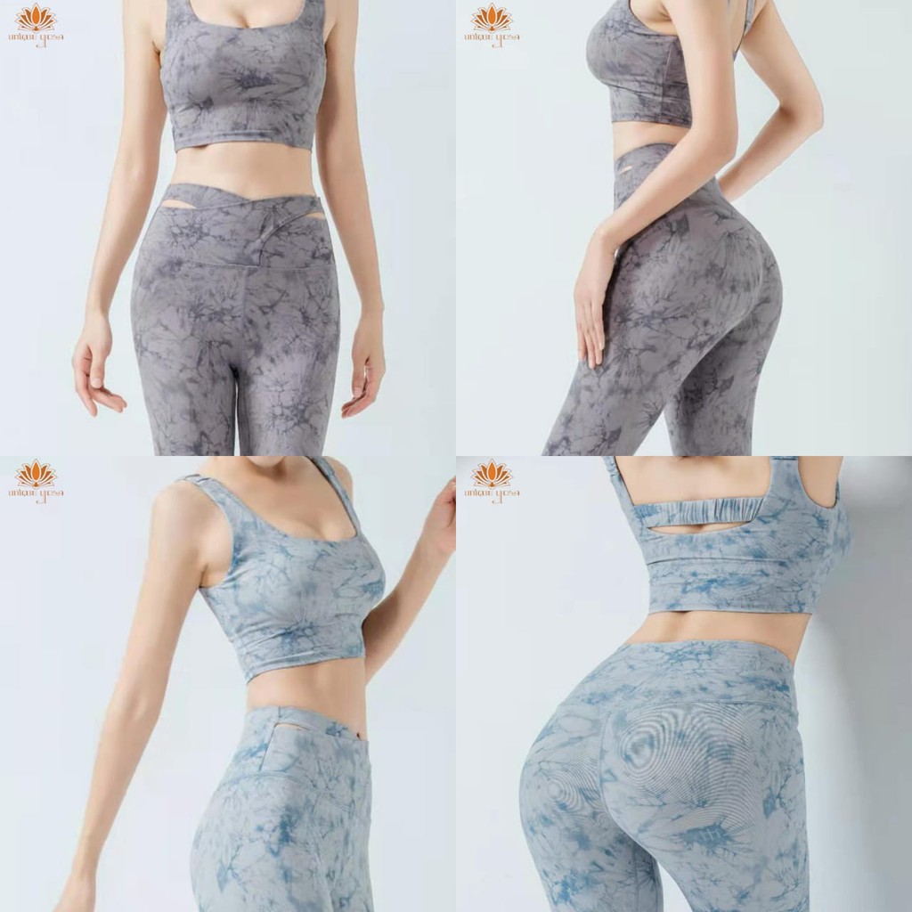 Sport Bra Senam Yoga Pilates Gym Tye Die / Bra Olahraga Vania Terbaru / Bra Fitness Gym High Impact Vania WX-Y1335