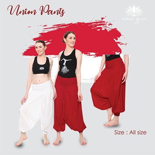 Celana Yoga / Celana Harem / Union Pant Putih /  Union Pant Merah / Celana Yoga Murah / Celana Senam Ibu Hamil / Celana