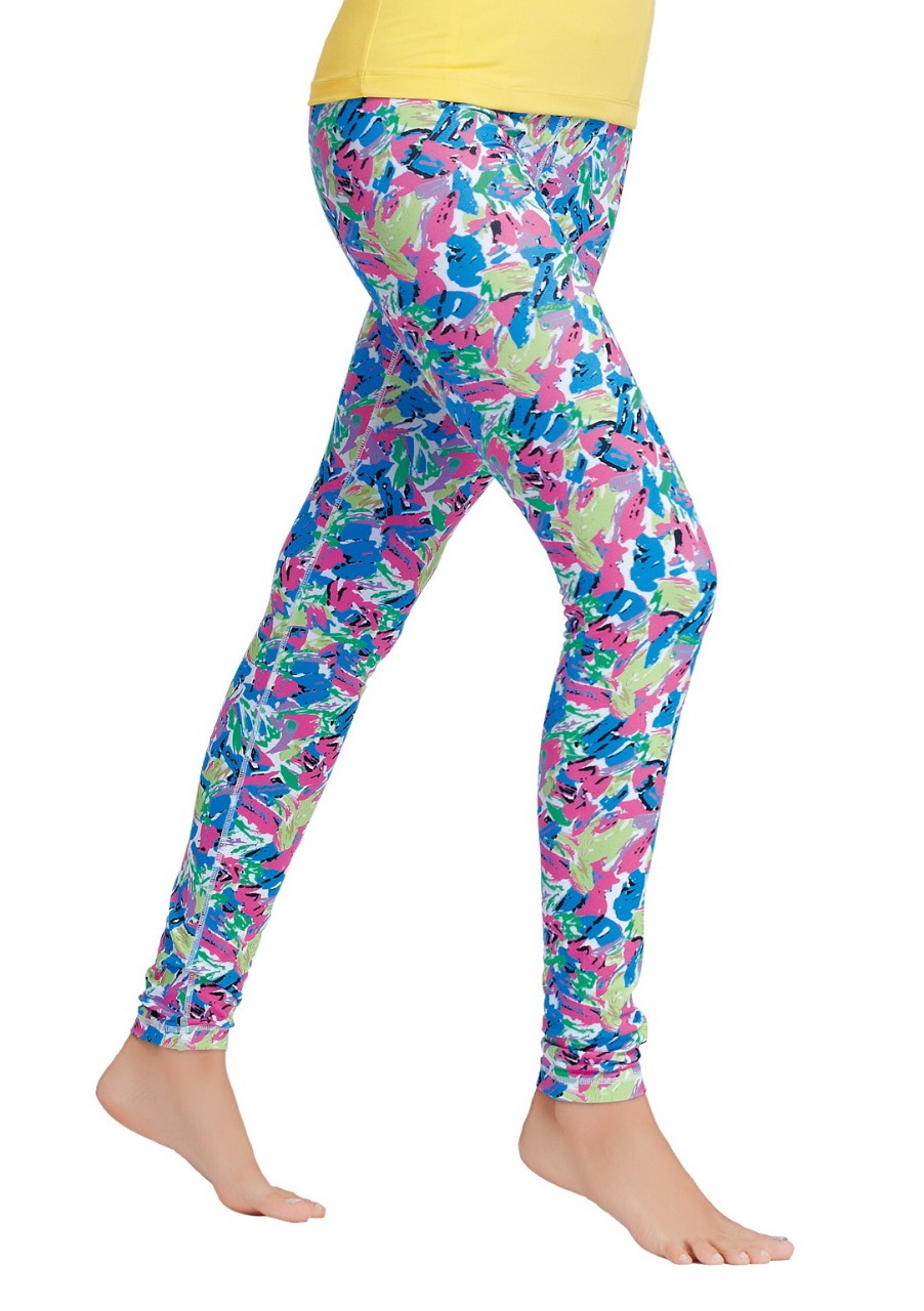 Celana Legging Yoga Motif DL 76064 / Celana Olahraga Wanita Murah Jakarta/ Celana Olahraga Senam Yoga legging