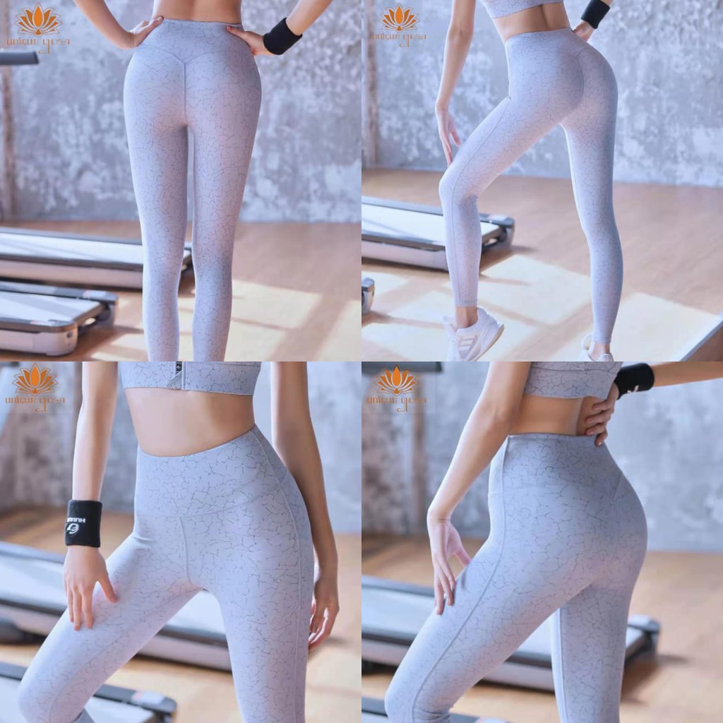 Legging Highwaist Senam Yoga Pilates Gym / Celana Olahraga Wanita / Pakaian Senam Yoga Wanita CK073