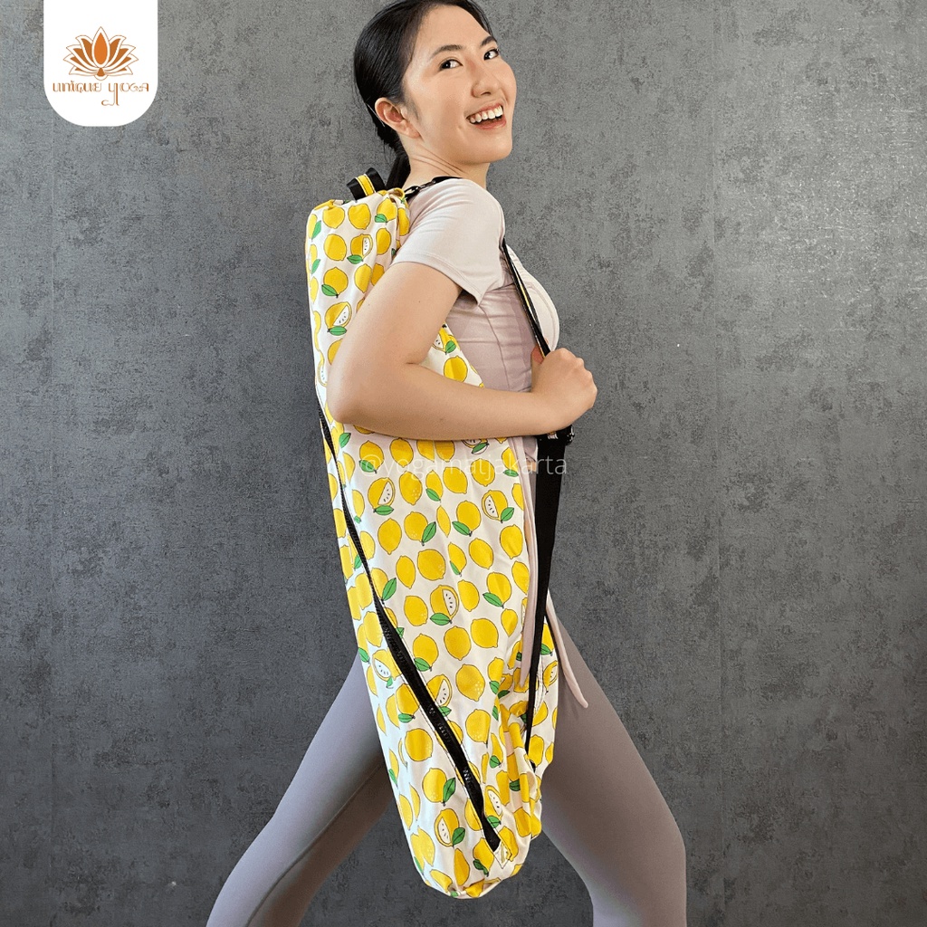 Asana Yoga Bag Mat / Tas Matras Yoga / Tas Olahraga / Tas Motif / Tas Batik Motif Waterproof / Tas Yoga / Tas Yoga Murah