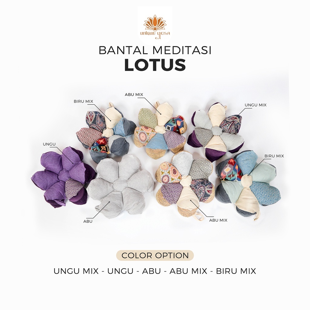Bantal Meditasi Lotus / Bantal Yoga / Bantal Meditasi Terbaru / Bantal Meditasi Murah / Bantal Alas Duduk Yoga / Bantal