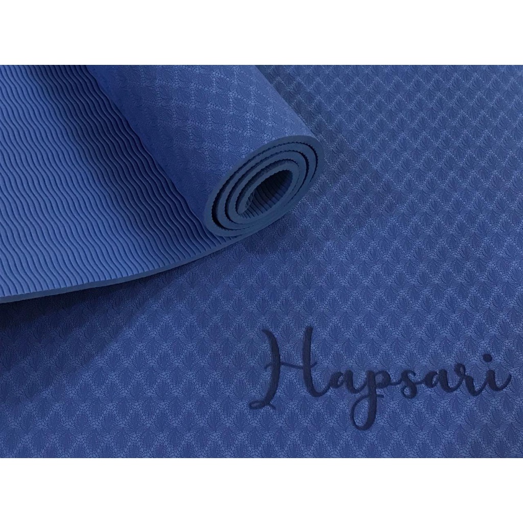 Matras Senam / Yoga Mat / Matras TPE Single Layer 8mm / Alas Olahraga Murah Tebal 8mm / Alas Yoga