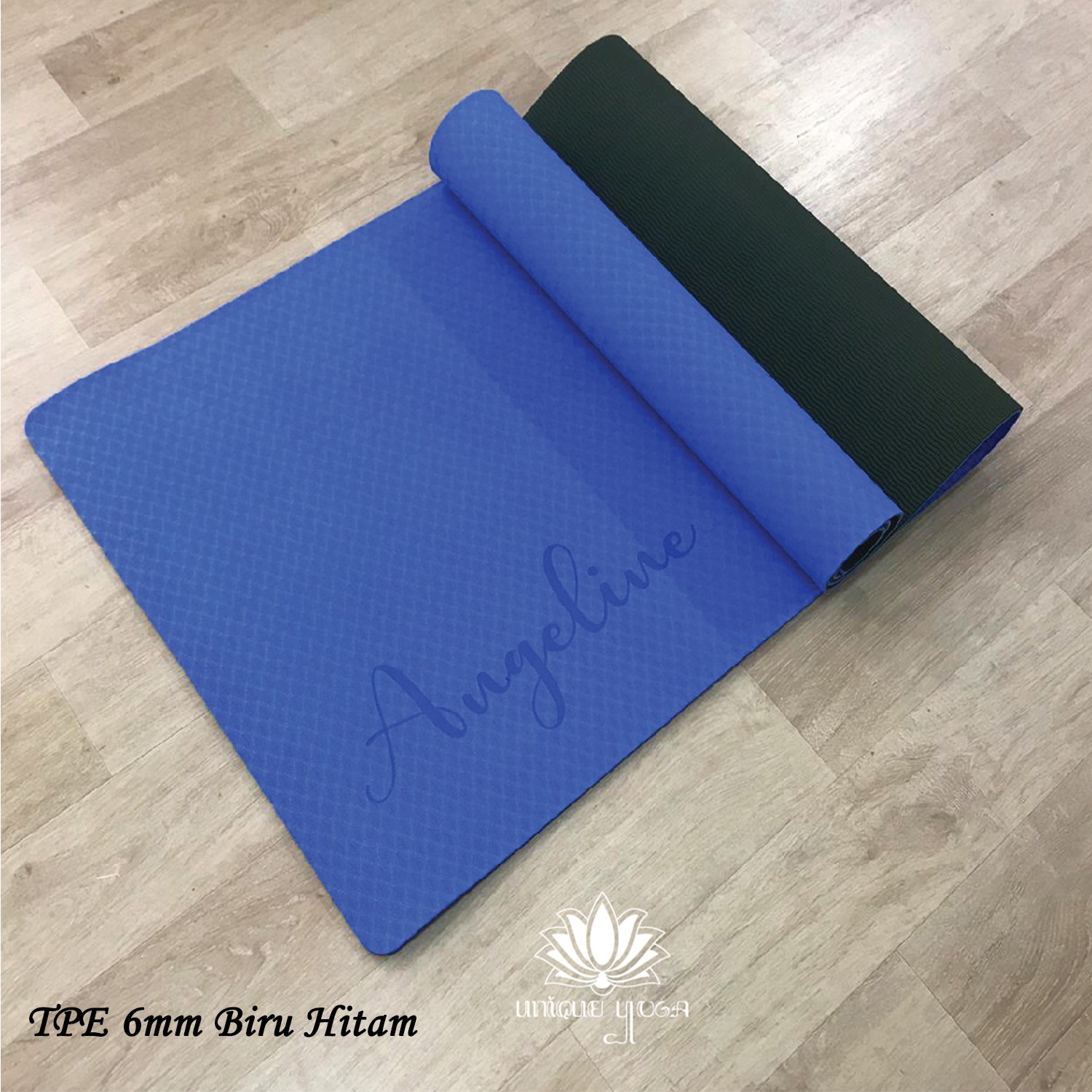 TPE Double Layer 6mm / Matras Yoga Tpe Double Layer 80cm / Matras Yoga Ukuran Besar / Matras Pilates Yoga / Yoga Mat Murah