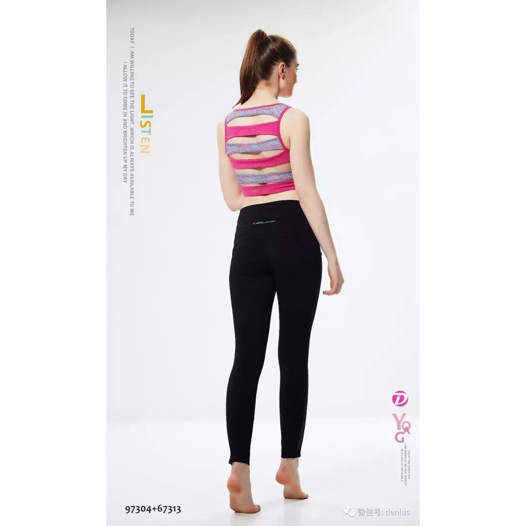 Baju Senam Yoga DENLUS DL 97304 / Top Yoga / Baju Yoga / Top Gym / Sport Bra Yoga