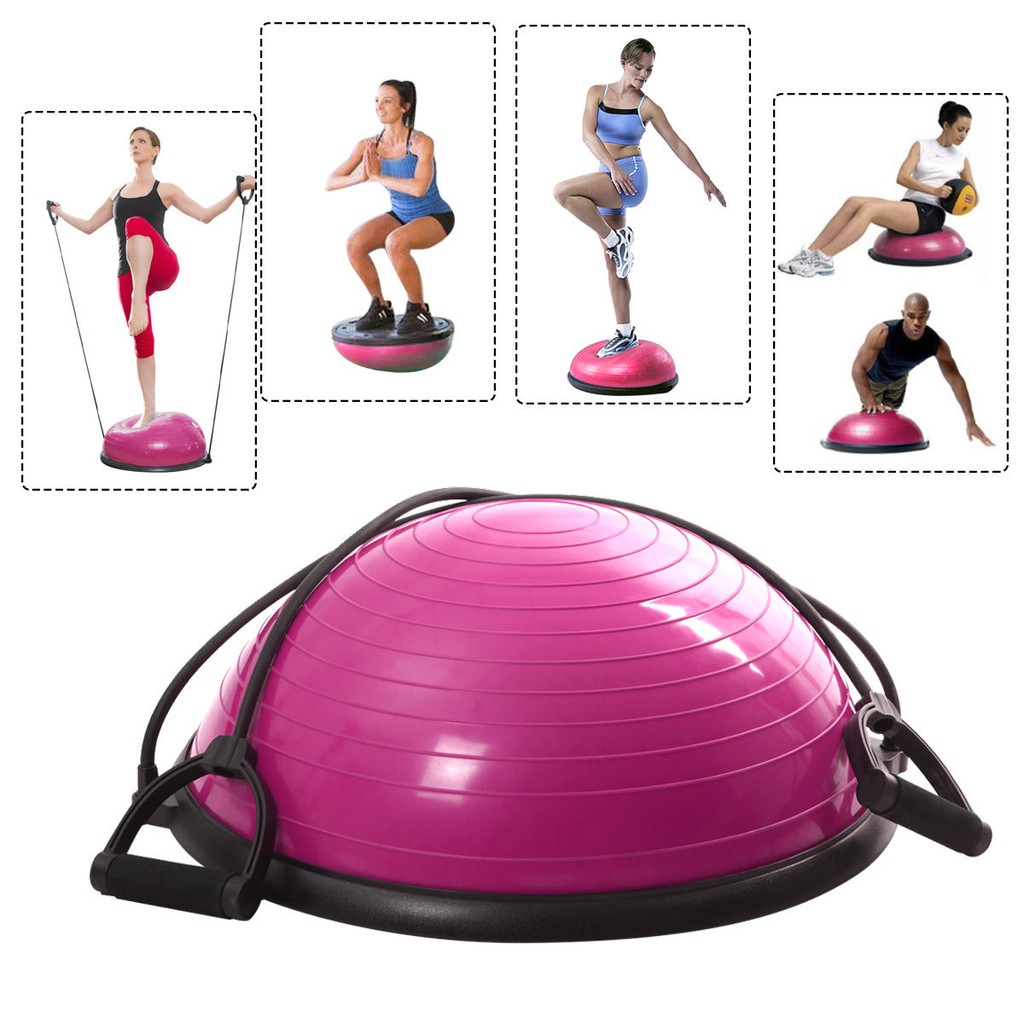 Balance Step Bosu Ball / Bosu Ball Balance Bola Yoga / Balace Dome / Bola Pilates / Bosu Ball Murah / Bosu Ball Big Size