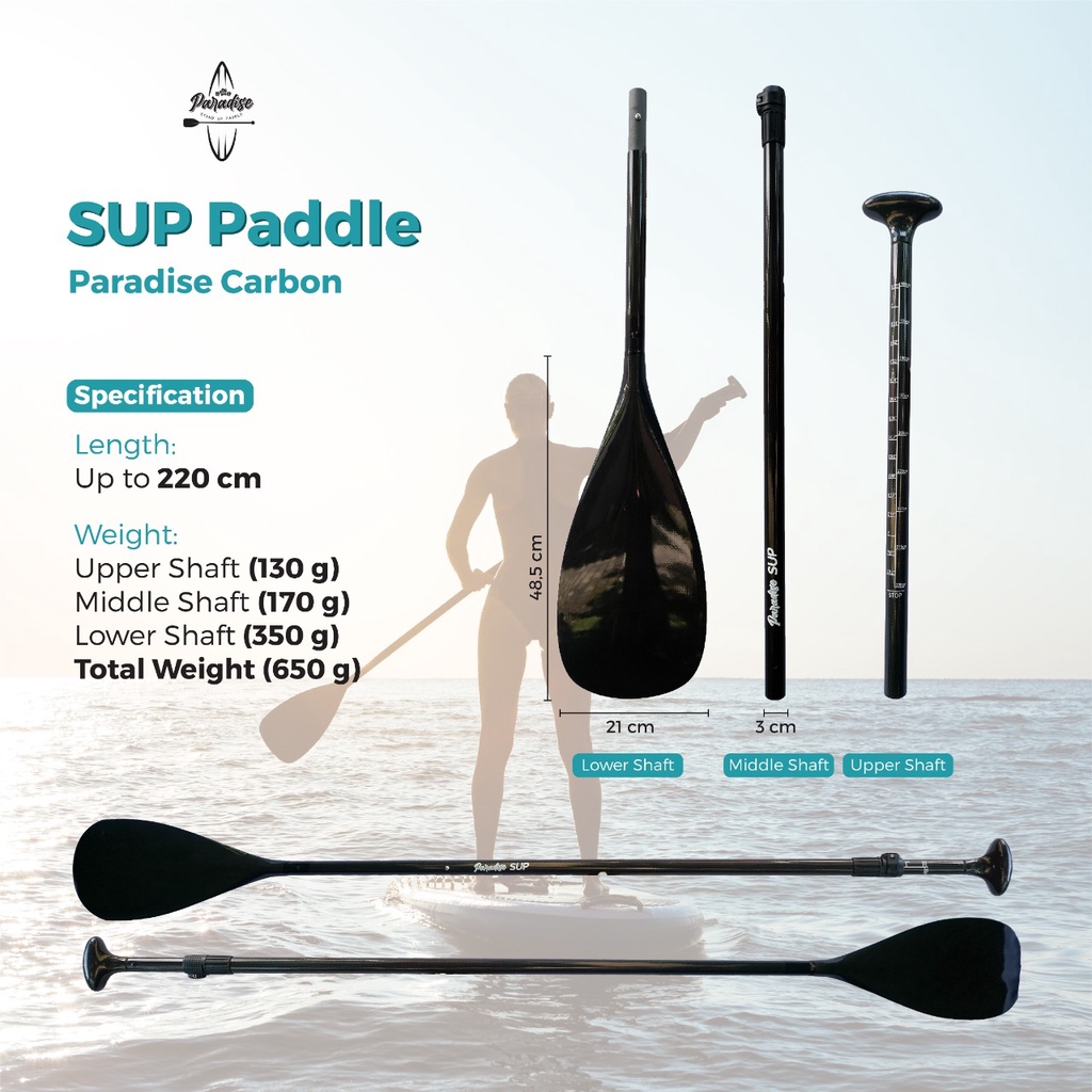 Dayung Perahu Karet / Dayung Paradise Murah / SUP Paddle Paradise / Dayung Paddle Murah / Dayung SUP Board / SUP Paddle