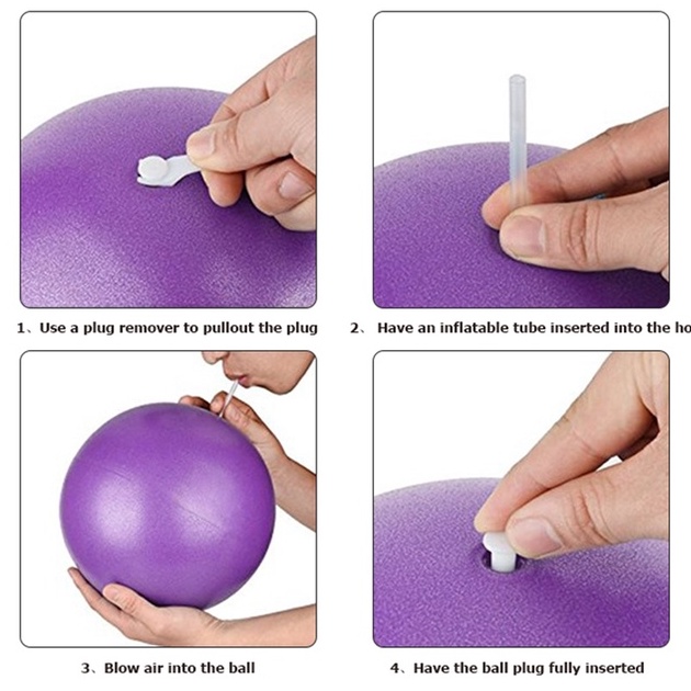 Pilates Mini Ball / Bola Yoga / Bola Pilates Mini / Yoga Ball / Bola Yoga Fitnes Pilates Yoga Anti Burst