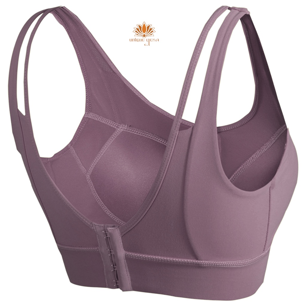 Sport Bra High Impact Yoga Senam Olahraga Fitness Bahan Dryfit / Bra Yoga Fitness Running WX 091