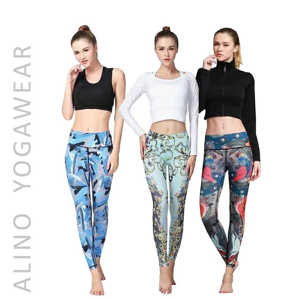 Legging Motif Terbaru Unique Yoga Shop / Legging OIahraga Wanita / Legging Yoga Motif/ Legging Murah