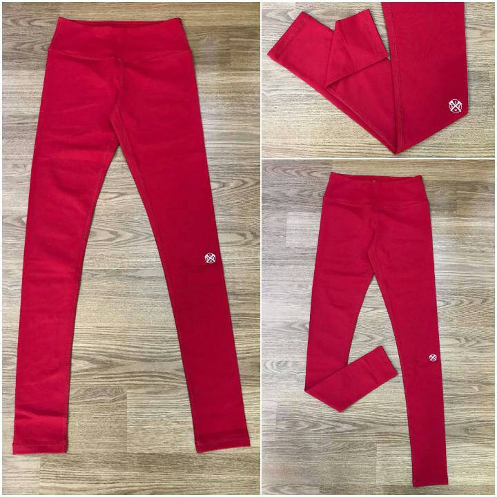 Celana Yoga / Pant Yoga / Legging Yoga Merah / Celana Yoga Murah /Legging Olahraga/ Yoga Pant Alma Merah