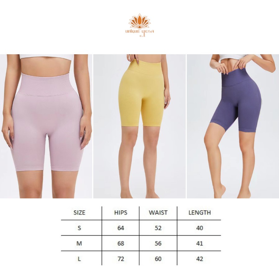 Celana Pendek Yoga Sport Vania Biker Short Pants Press Body / Short Pant MS1009 / Short Pants Celana Olahraga Murah 
