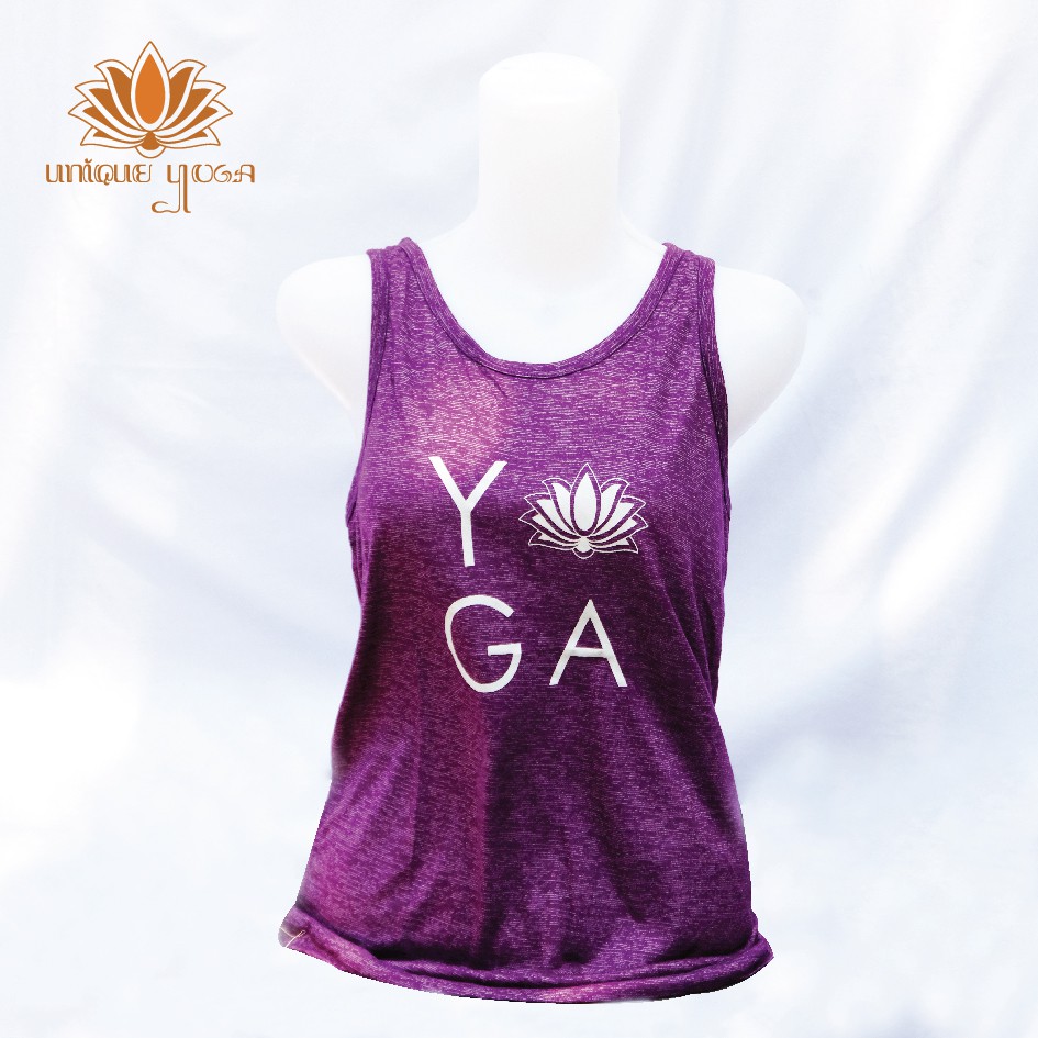 Kaos Yoga Murah / Top Yoga Bintik Tulisan Yoga / Top Yoga Murah / Kaos Zumba / Baju Olahraga Wanita Top Bintik Tulisan Yoga