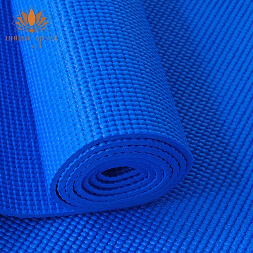 Matras Yoga / PVC Mat Yoga / Matras Yoga PVC 4mm Termurah / Matras Olahraga Murah / Alas Olahraga Bisa Custom Nama