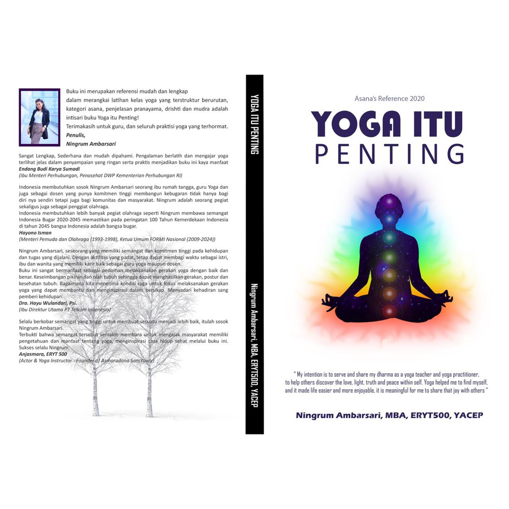 Buku Panduan Yoga / Asana's Reference 2020 / Yoga Book / Buku Yoga Terbaru / Panduan Yoga / Buku Yoga Itu Penting