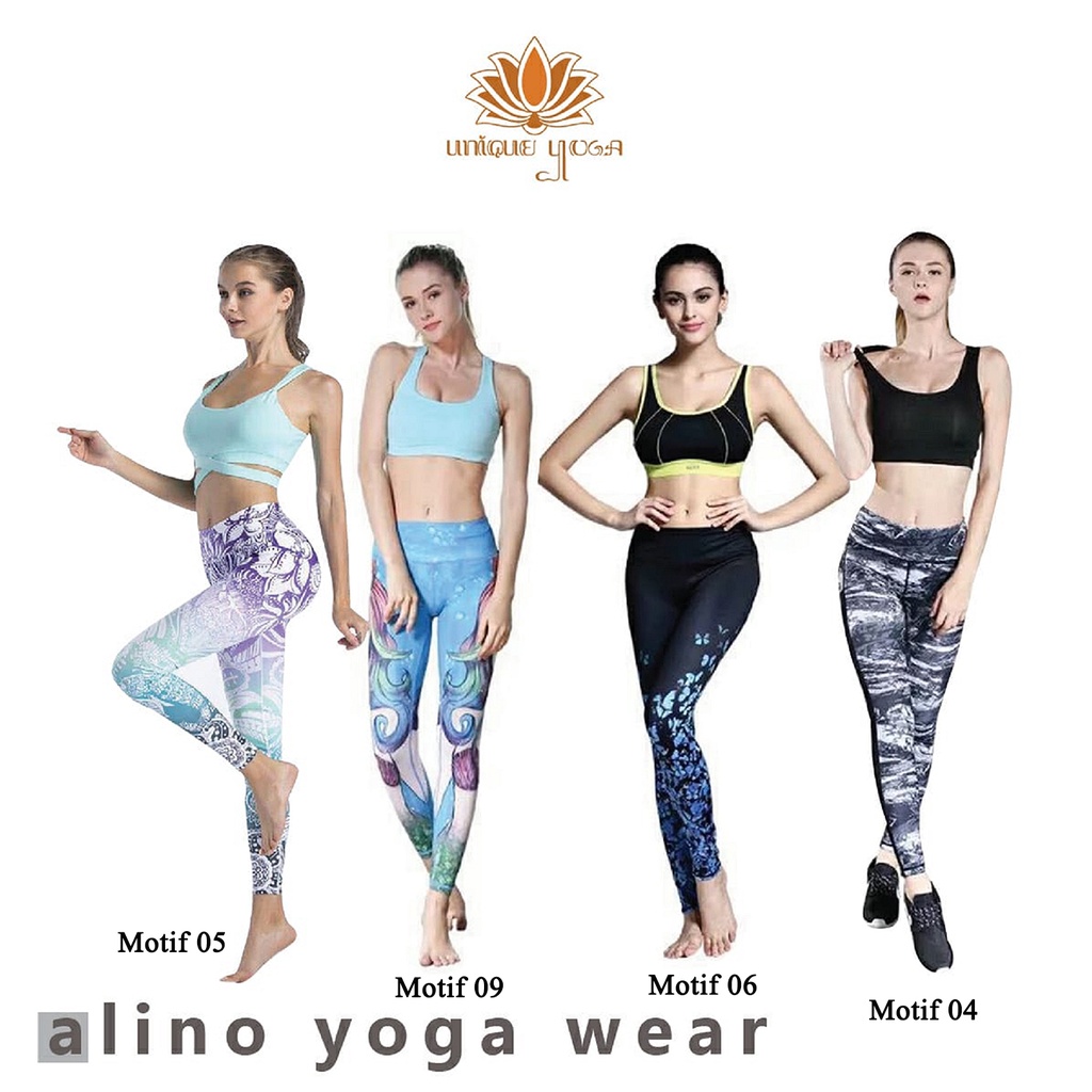 Legging Senam / Legging Olahraga / Legging Senam Yoga Motif Terbaru / Legging Olahraga Wanita / Celana Olahraga Wanita